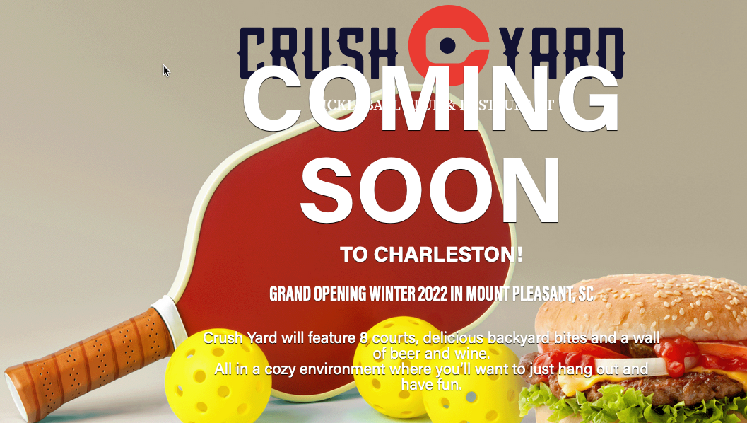 Crush Yard Pickleball Charleston SC